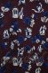 画像4: Jane Marple Dans Le Salon / Dance with rosesのラッフルフリルブラウス  ボルドー H-25-04-21-1049-JM-BL-KB-ZH (4)