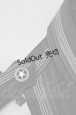 画像5: ALGONQUINS / ヨーク切替ブラウス  白×黒ストライプ H-25-04-21-1051-AL-BL-KB-ZH
