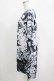 画像2: NieR Clothing / 総柄プリントロンT   H-25-04-21-1060-PU-TO-KB-ZH (2)