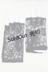 DANGERFIELD / レース手袋  黒 H-25-04-21-1066-PU-ZA-KB-ZH