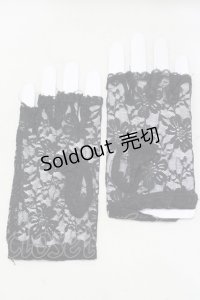 DANGERFIELD / レース手袋  黒 H-25-04-21-1066-PU-ZA-KB-ZH