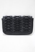 CLUB EXX / レースアップポーチ  黒 H-25-04-21-1067-PU-ZA-KB-ZH