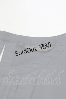 画像4: Jane Marple Dans Le Salon / Cold mercerized clothノースリーブドレス M ダークネイビー H-25-04-21-1007-JM-OP-KB-ZH