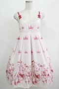 Emily Temple cute / Crown BUNNYキャミワンピース  ピンク H-25-04-21-1012-ET-OP-KB-ZH