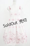 Emily Temple cute / Crown BUNNYキャミワンピース  ピンク H-25-04-21-1012-ET-OP-KB-ZH