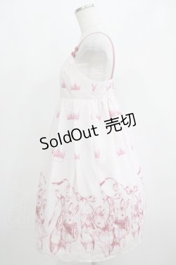 画像2: Emily Temple cute / Crown BUNNYキャミワンピース  ピンク H-25-04-21-1012-ET-OP-KB-ZH