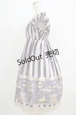 画像2: PUTUMAYO / La brume Cirqueワンピース  グレー H-25-04-21-1014-PT-OP-KB-ZH