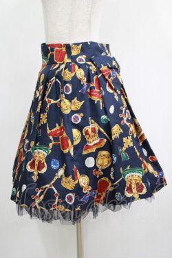 画像2: Jane Marple / ロイヤルコレクションスカート  ネイビー H-25-04-21-1016-JM-SK-KB-ZH