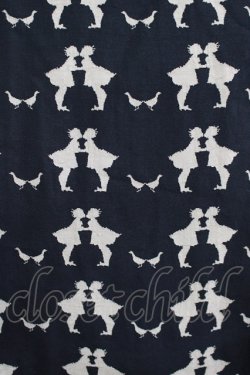 画像4: Jane Marple / Golden gooseジャガードのミニドレス  ブラック H-25-04-21-1021-JM-OP-KB-ZH