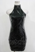 DOLLS KILL / カフス付きホルターベアトップ XS 黒 H-25-04-21-1022-PU-TO-KB-ZH