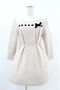 evelyn / はしごリボンワンピース Free ピンク H-25-04-21-011-LO-OP-NS-ZH