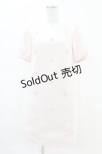 LODISPOTTO / ビジューワンピース M ピンク H-25-04-21-014-LO-OP-NS-ZH