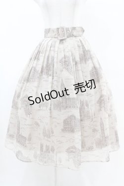 画像1: an another angelus / ブリティッシュトワル柄シアータックスカート Free MOCHABROWN H-25-04-21-025-CA-SK-NS-ZH