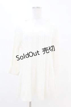 画像1: evelyn / ニットチュニック Free オフ H-25-04-21-035-LO-TO-NS-ZH