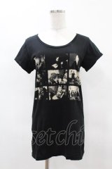 HYSTERIC GLAMOUR / Andy WarholフォトプリントTシャツ  黒 H-25-04-22-049-PU-TO-KB-ZH