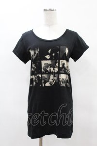 HYSTERIC GLAMOUR / Andy WarholフォトプリントTシャツ  黒 H-25-04-22-049-PU-TO-KB-ZH