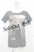 HYSTERIC GLAMOUR / Andy WarholフォトプリントTシャツ  黒 H-25-04-22-050-PU-TO-KB-ZH