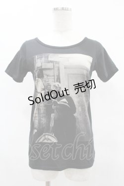 画像1: HYSTERIC GLAMOUR / Andy WarholフォトプリントTシャツ  黒 H-25-04-22-050-PU-TO-KB-ZH