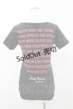 画像2: HYSTERIC GLAMOUR / Andy WarholフォトプリントTシャツ  黒 H-25-04-22-050-PU-TO-KB-ZH