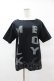 画像1: MILKBOY / BIGLOGO TEE  黒 H-25-04-22-053-MB-TO-KB-ZH (1)