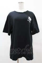 Candy Stripper / C.N.D RECORDS TEE 4 ブラック H-25-04-22-055-PU-TO-KB-ZH