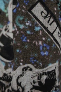 画像3: RNA / 総柄ワンピース  茶 H-25-04-22-005-PU-OP-KB-ZH