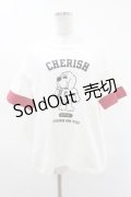 Candy Stripper / CHERISH PUPPY トップス Free 白 H-25-04-22-006-PU-TO-KB-ZH