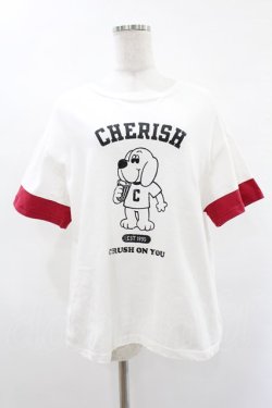 画像1: Candy Stripper / CHERISH PUPPY トップス Free 白 H-25-04-22-006-PU-TO-KB-ZH
