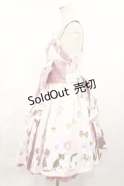 画像2: metamorphose / まどろみの浪漫タックジャンパースカート Free ピンク H-25-04-22-1003-ME-OP-NS-ZH