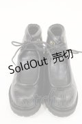Fi.n.t / プチレースアップブーティー M ブラック H-25-04-22-1043-CA-AC-NS-ZH