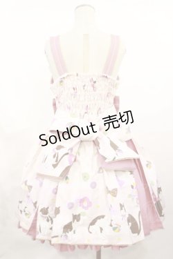 画像3: metamorphose / まどろみの浪漫タックジャンパースカート Free ピンク H-25-04-22-1003-ME-OP-NS-ZH
