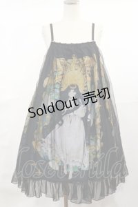 NyaNya（海外ロリータブランド） / ベビードールジャンパースカート M ブラック H-25-04-22-1005-LO-OP-NS-ZH