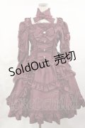 metamorphose / Eternal Queenワンピース Free ボルドー H-25-04-22-1007-ME-OP-NS-ZH