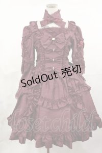 metamorphose / Eternal Queenワンピース Free ボルドー H-25-04-22-1007-ME-OP-NS-ZH