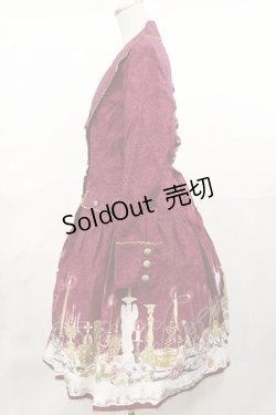 画像2: metamorphose / dim lightドレスコート Free ボルドー H-25-04-22-1008-ME-OP-NS-ZH