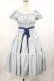画像1: Enchantlic Enchantilly / 薔薇レース三段ティアードワンピース Free サックス H-25-04-22-1009-LO-OP-NS-ZH (1)