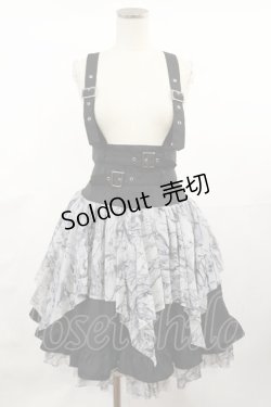 画像1: ALICE and the PIRATES / Spooky Shadow コルセットスカート Free ブラック H-25-04-22-1012-PA-SK-NS-ZH