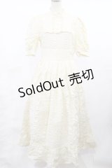 an another angelus / ヨーク切替コットンリップルロングワンピース Free IVORY H-25-04-22-1013-CA-OP-NS-ZH