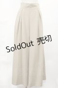 an another angelus / ハイウエストワイドパンツ Free BEIGE H-25-04-22-1018-CA-PA-NS-ZH