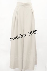 an another angelus / ハイウエストワイドパンツ Free BEIGE H-25-04-22-1018-CA-PA-NS-ZH