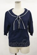 an another angelus / 2WAYボウタイニットプルオーバー Free NAVY H-25-04-22-1028-CA-TO-NS-ZH