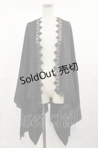 axes femme / UVイレヘムポンチョ Free ブラック H-25-04-22-1031-AX-TO-NS-ZH