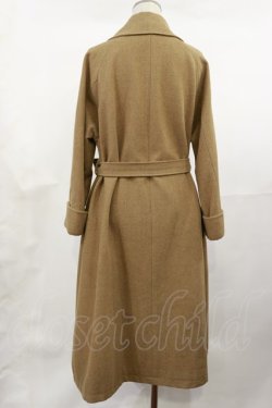 画像2: F&A / べっ甲釦ステンカラーオーバーコート Free BEIGE H-25-04-22-1037-LO-CO-NS-C059