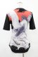 画像2: Jean Paul GAULTIER / プリントTシャツ 40 黒 H-25-04-22-001-GO-TO-KB-ZH (2)