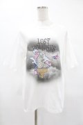 MILKBOY / LOST HOLIDAYS TEE  ホワイト H-25-04-22-008-MB-TO-KB-ZH
