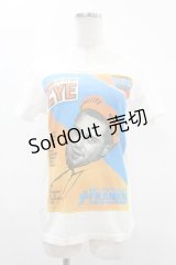 HYSTERIC GLAMOUR / EYEプリントTシャツ  白 H-25-04-22-011-PU-TO-KB-ZH