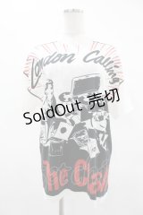HYSTERIC GLAMOUR / THE CLASH/LONDON CALLING Tシャツ  白 H-25-04-22-012-PU-TO-KB-ZH