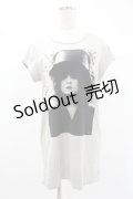 HYSTERIC GLAMOUR / T-REX/SLIDERプリントTシャツ  グレー H-25-04-22-013-PU-TO-KB-ZH