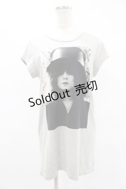 画像1: HYSTERIC GLAMOUR / T-REX/SLIDERプリントTシャツ  グレー H-25-04-22-013-PU-TO-KB-ZH