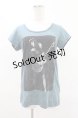 HYSTERIC GLAMOUR / フォトプリントTシャツ  グリーン H-25-04-22-017-PU-TO-KB-ZH